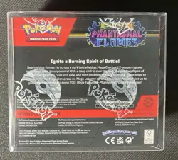 Pokemon TCG Mega Evolution Phantasmal Flames BOOSTER BOX Factory Sealed 36 Packs - Image 2