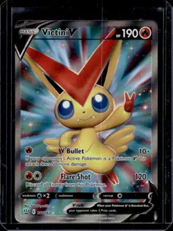 2021 Pokemon SWSH Battle Styles Victini V #144/163 - Image 1