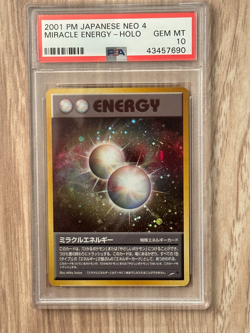Pokemon Japanese Neo 4 Miracle Energy PSA 10 GEM MINT #43457690 - Image 3