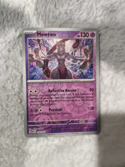 Pokemon - Mewtwo - Reverse Holo - Rare - 150/165 - S & V: 151 - (NM) - Image 1