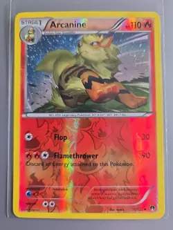 Arcanine 11/122 BREAKpoint LP Pokemon Reverse Holo - Image 1