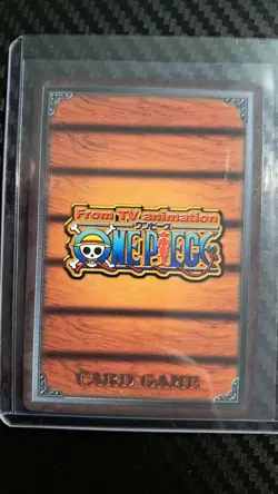 LUFFY One Piece Bandai 2004 card Game LUFFY PA GOLD STAMP HOLO RARE VINTAGE CARD - Image 2