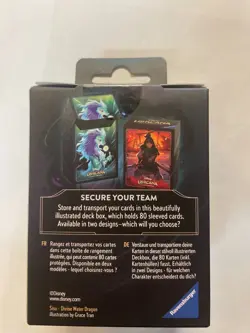 Disney Lorcana Sisu Divine Water Dragon Deck Box Ravensburger - Image 2