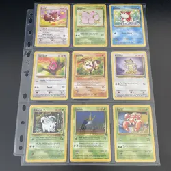 🔥Complete Common Uncommon Jungle set Pokemon Cards 1999 WOTC 🔥 - Image 3