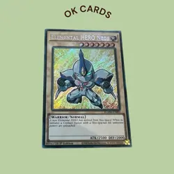 BLMM-EN003 Elemental HERO Neos Secret Rare 1st Ed YuGiOh - Image 1