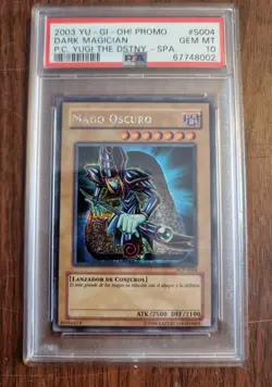 Dark Magician Yugioh PSA 10 Special Promo - Image 1