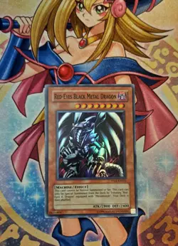 Yugioh! Red-Eyes Dragon Cards Lot Black Metal Claws Darkness + Extra SDJ-001 ! - Image 3
