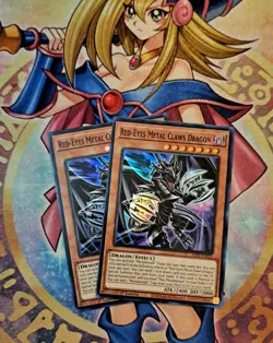 Yugioh! Red-Eyes Dragon Cards Lot Black Metal Claws Darkness + Extra SDJ-001 ! - Image 4