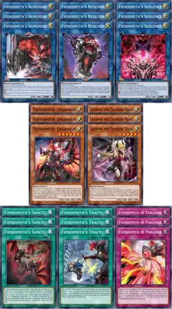 Yugioh! Mega Tins 2025 PREORDER Fiendsmith Deck Core - Image 1