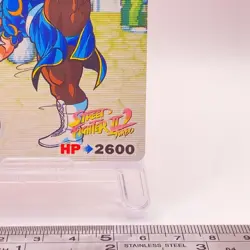 Chun-Li Street Fighter II Carddass Bandai Capcom TCG Card Japan No73 C49 #2 - Image 5