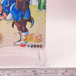 Chun-Li Street Fighter II Carddass Bandai Capcom TCG Card Japan No73 C49 - Image 5