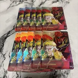 Gundam Card Resource Full Frontal Sinanju RP-006 Japanese Trading Card Set of 10 - Image 1