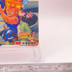 Chun-Li Guile Street Fighter II Carddass Bandai Capcom TCG Card Japan No76 C49 - Image 5