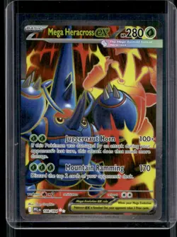 2025 Pokemon Phantasmal Flames Mega Heracross ex Ultra Rare #108/094 - Image 1