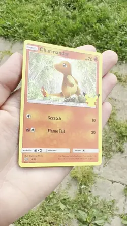 Charmander 9/25 Holo McDonald’s 25th Anniversary 2021 Pokemon NM/M - Image 2