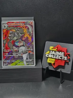 Pokemon Team Rocket's Houndoom 191/182 Illustration Rare Destined Rivals Holo NM - Image 1