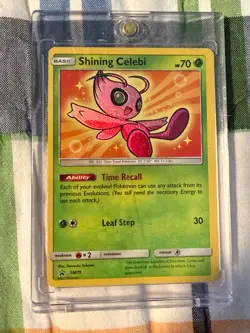 2017 Pokemon Black Star Promo Shining Celebi #SM79 - Image 1