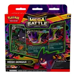 Pokemon Mega Battle Deck Mega Gengar EX Gengar Haunter English Sealed New - Image 1