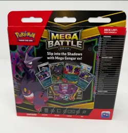 Pokemon Mega Battle Deck Mega Gengar EX Gengar Haunter English Sealed New - Image 2