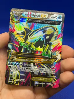 Pokemon XY Primal Clash Primal Kyogre EX Alpha 149/160 Full Art Ultra Rare MP - Image 2