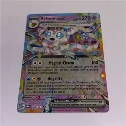The Pokemon Company Pokemon Sylveon EX SV: Prismatic Evolutions 041/131 Double … - Image 1
