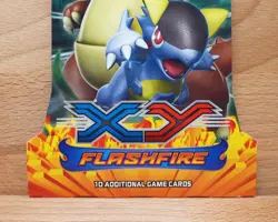 2014 XY FLASHFIRE -Sleeved Booster Pack-Sealed- Pokemon TCG-Kangaskhan Art! - Image 3