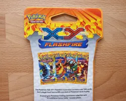 2014 XY FLASHFIRE -Sleeved Booster Pack-Sealed- Pokemon TCG-Kangaskhan Art! - Image 5