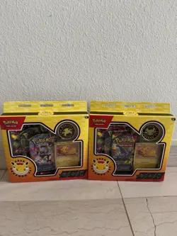 Two (2) Pokemon Day 2026 Limited Edition Sealed Boxes & A Day With Pikachu Funko - Image 2