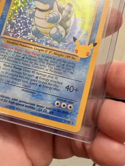 Mint Pokemon TCG Blastoise Celebrations: Classic Collection 2/102 Holo Holo Rare - Image 5