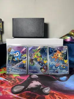 Pokemon TCG First Partner Illustration Collection Series 1 Gen 4 Sinnoh Starters - Image 1