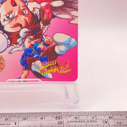 Chun-Li Street Fighter II Carddass Bandai Capcom TCG Card Japan No97 C49 #2 - Image 5