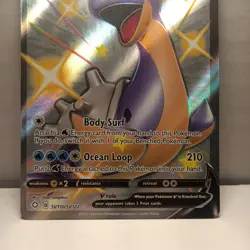 2021 Lapras V Pokemon Shining Fates SV110/SV122 Shiny Full Art Ultra Rare NM - Image 3