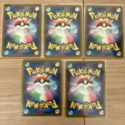 Pikachu AR Mewtwo AR Mew AR Shining Eevee Vaporeon SR Pokemon Card - Image 2