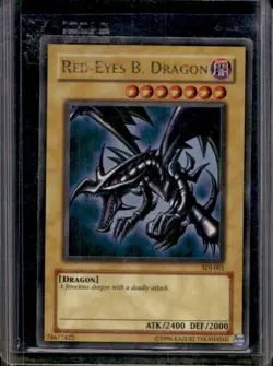 2003 Yu-Gi-Oh Starter Deck Joey Red-Eyes B. Dragon #SDJ-001 - Image 1