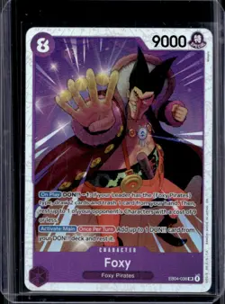 2026 One Piece Azure Seas Seven Egghead Foxy #EB04-036 - Image 1