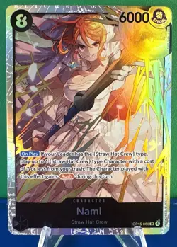 Nami SR (OP15-086) - One Piece Adventure on Kami’s Island - Near Mint - Image 1
