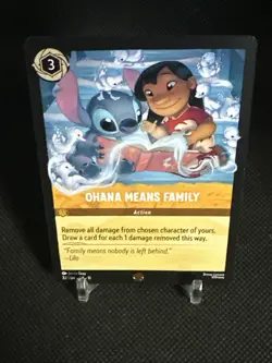 Ohana Means Family 32/204 Legendary Winterspell Disney Lorcana TCG - Image 4