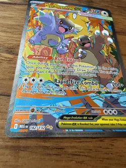 Mega Kangaskhan ex 182/132 Secret Rare Full Art Pokemon Card Mega Evolution NM - Image 2