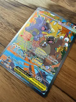 Mega Kangaskhan ex 182/132 Secret Rare Full Art Pokemon Card Mega Evolution NM - Image 4