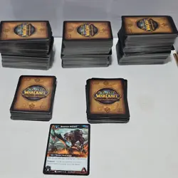 World of Warcraft TCG LOT, ELEMENTS, AZEROTH, ILLIDAN, DARK PORTAL, 690 Cards - Image 1