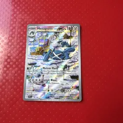 Metagross 178/162 Illustration Rare Holo SV Temporal Forces Pokemon Card Mint - Image 1