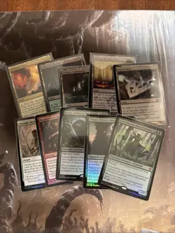 Lot of 10 Magic Cards. Foil NM - Image 1