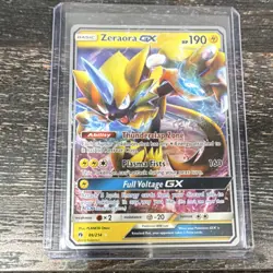 Pokemon Zeraora GX 86/214 Ultra Rare Full Art World Championship 2019 Card - Image 1