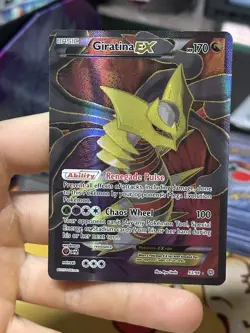Giratina EX 93/98 XY Ancient Origins 2015 Full Art Holo Rare Pokemon Card TCG - Image 3