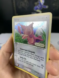 Pokemon Card Ex Legend Maker Skitty 64/92 2006 Reverse Stamped Holo - Image 3