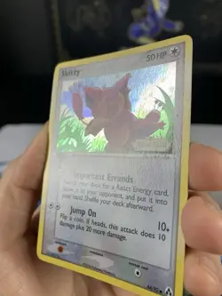Pokemon Card Ex Legend Maker Skitty 64/92 2006 Reverse Stamped Holo - Image 4