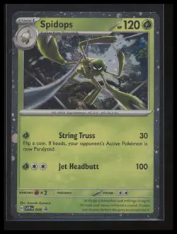 SV: Scarlet & Violet Promo Cards #009 Spidops Cosmos Holo - Image 1