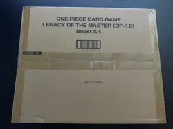 One Piece Card Game Legacy Of The Master Boost Kit OP-12 Sealed - Image 1