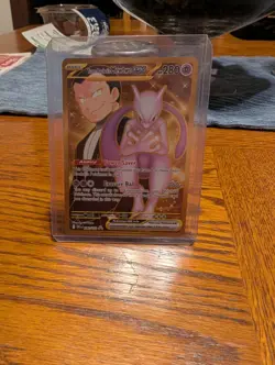 Pokemon Team Rocket's Mewtwo EX Destined Rivals Card 240/182 NM - Image 1