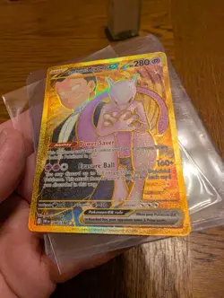 Pokemon Team Rocket's Mewtwo EX Destined Rivals Card 240/182 NM - Image 3